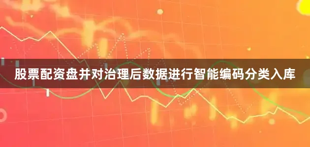 股票配资盘并对治理后数据进行智能编码分类入库